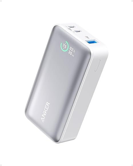 Powerbank Anker 533 A1256 Power IQ 3.0 Portable Charger with PD 30W Max Output And 10,000mAh Battery