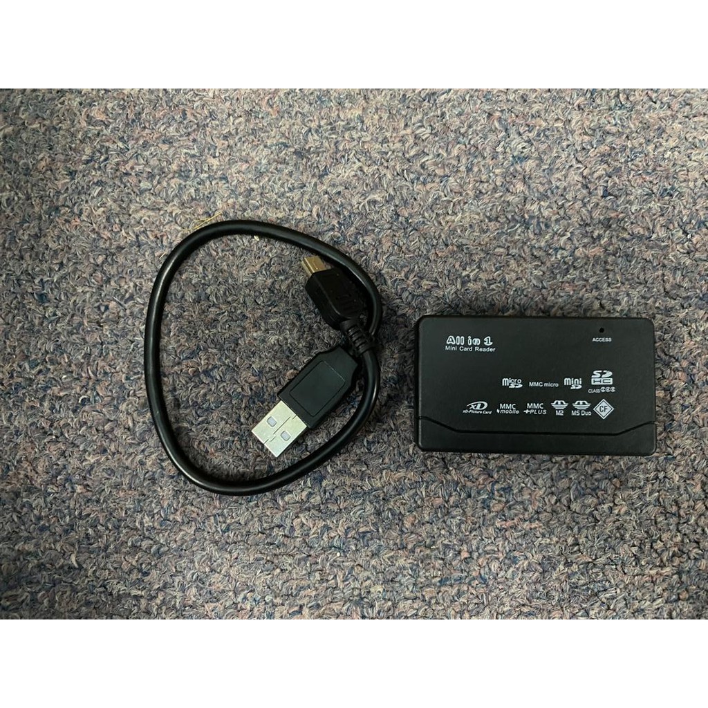 USB 2.0 All in 1 Card Reader 6 Slot Support MS/SD/XD/T-F/M2/CF/Micro SD (CR-S6/01)