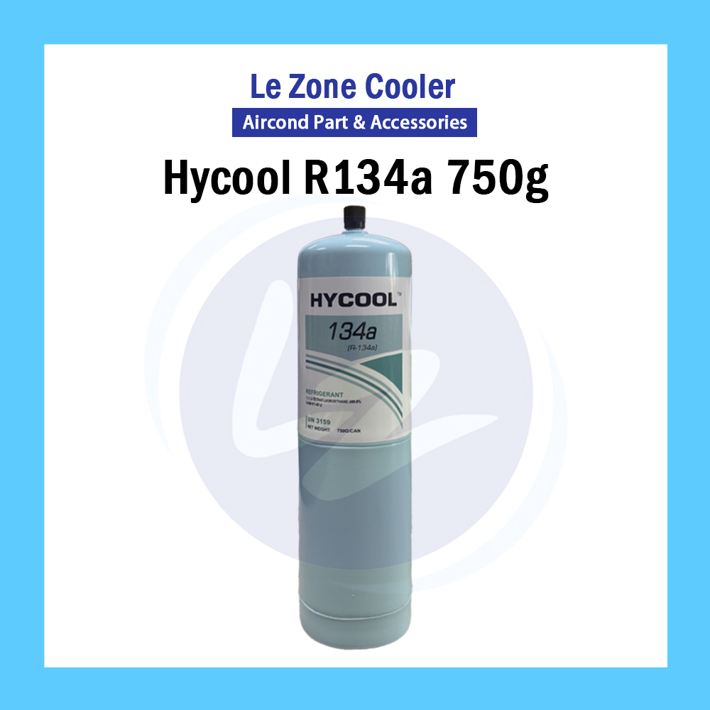 Hycool R134a Gas R134 750g Gas Car Aircond Refrigerator Kereta Peti Sejuk