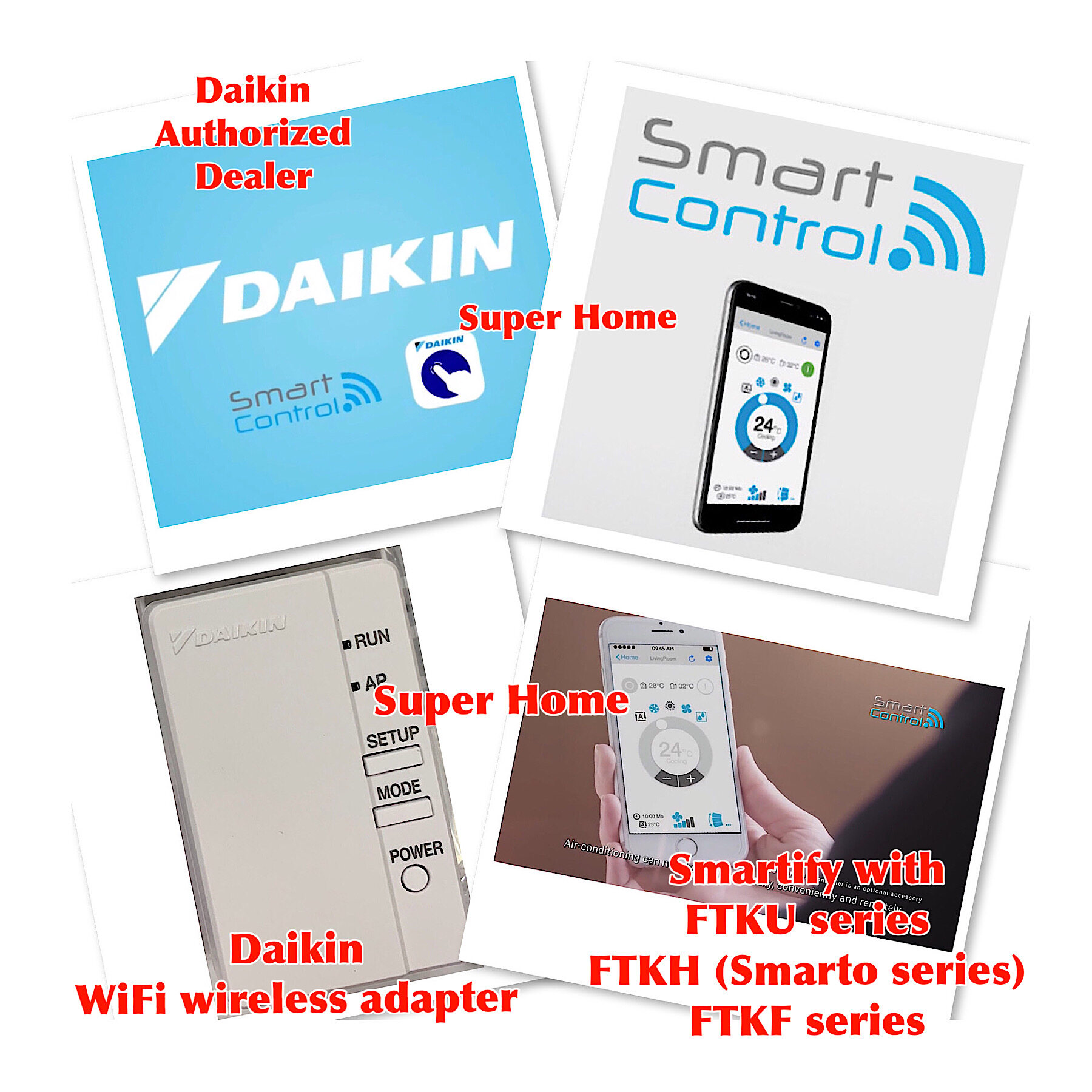 Daikin Wifi Adapter BRP072C42 Smart Wifi Network Adapter - Smartify Your Daikin Air Conditioners for