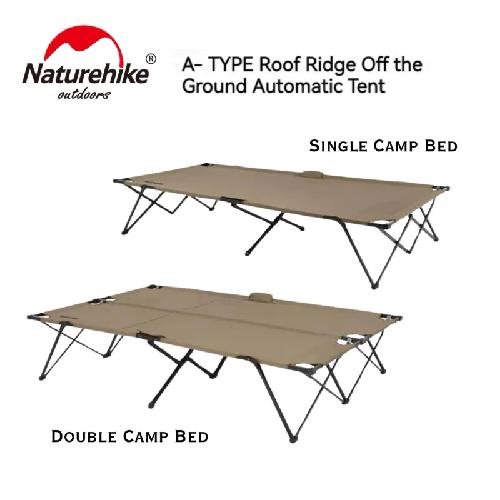 NATUREHIKE CAMPING SINGLE / DOUBLE CAMPBED (NOT INCLUDED FLOATING TENT) CNH22ZP001