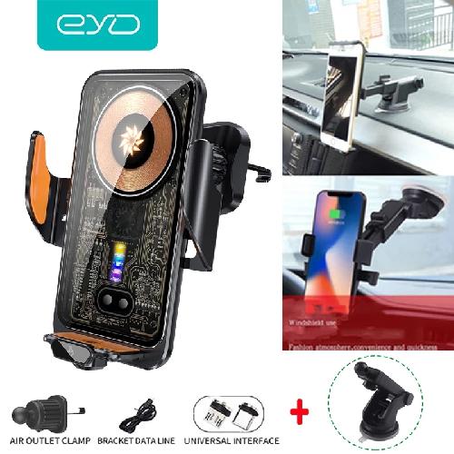 EYD M7 CAR WIRELESS CHARGER STAND 66W SUPER FAST CHARGE AUTOMATIC CLAMP PHONE HOLDER FOR SMARTPHONE
