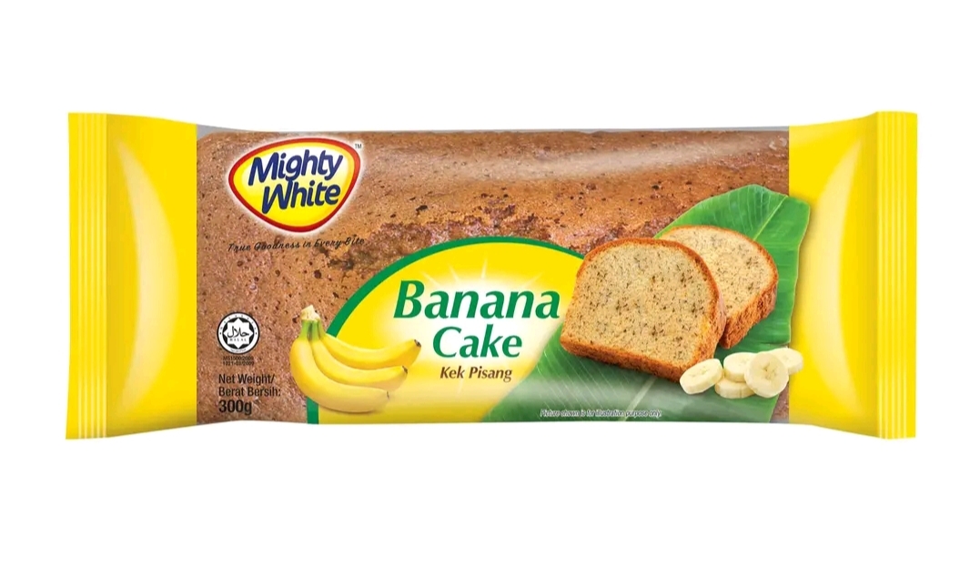 Mighty White Banana Cake 300g