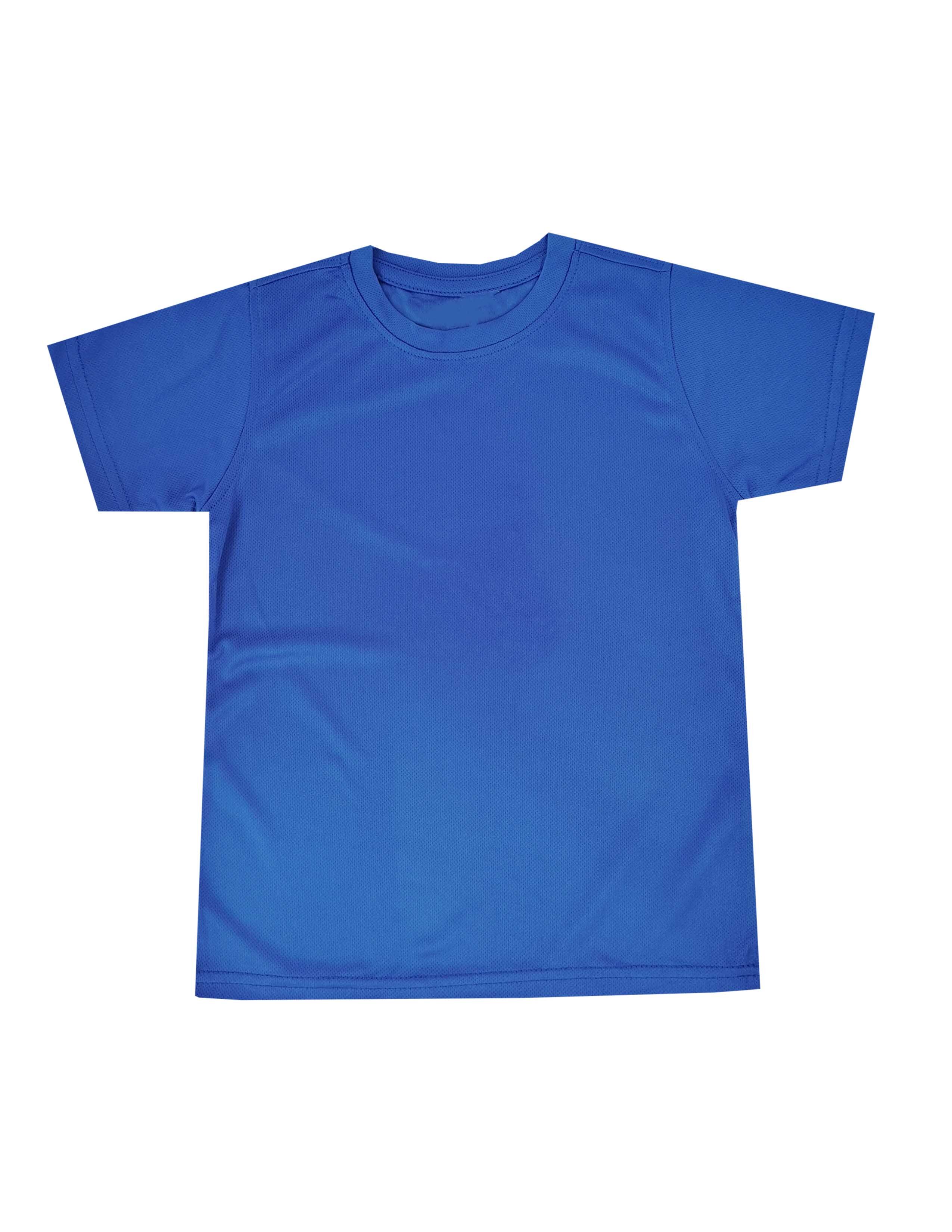 RIGHTWAY Best Selling Student Youth Kids Children kanak Plain Quick Dry Round Neck Microfiber Jersey