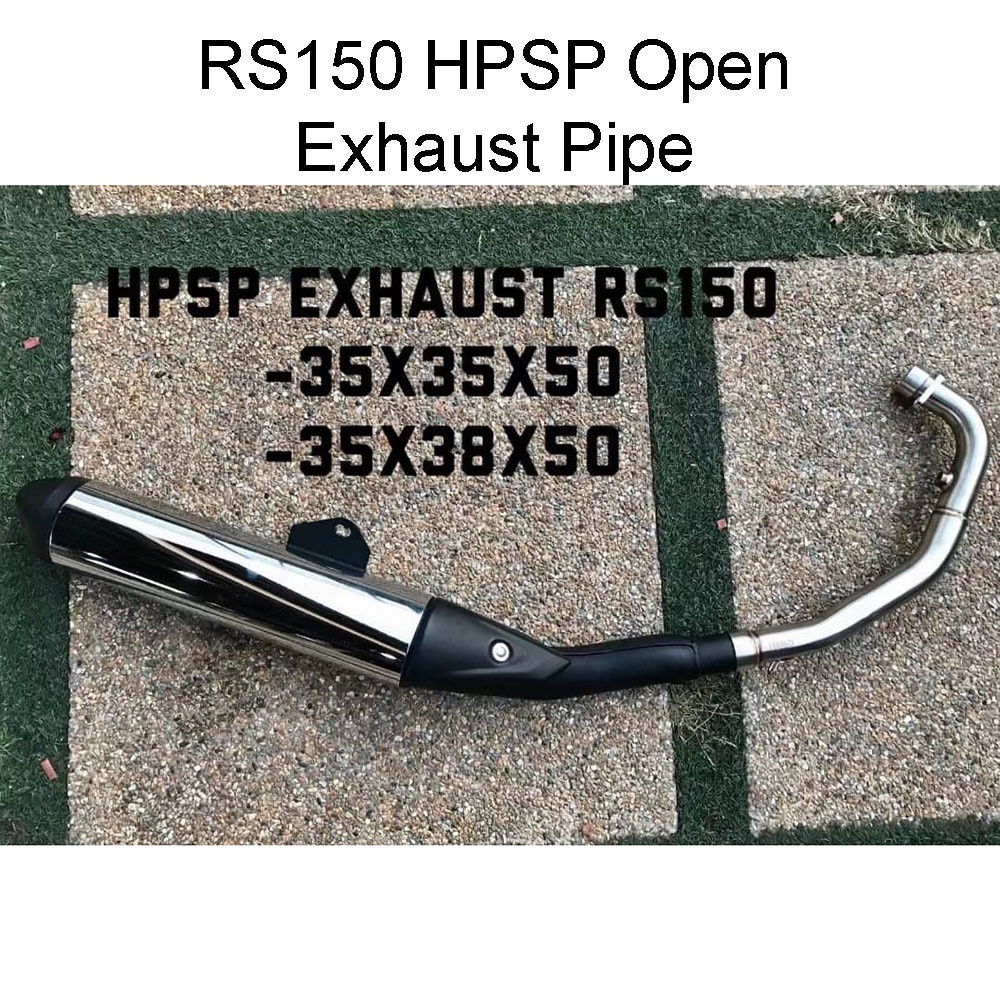 RS150 HPSP Open Racing Exhaust Pipe