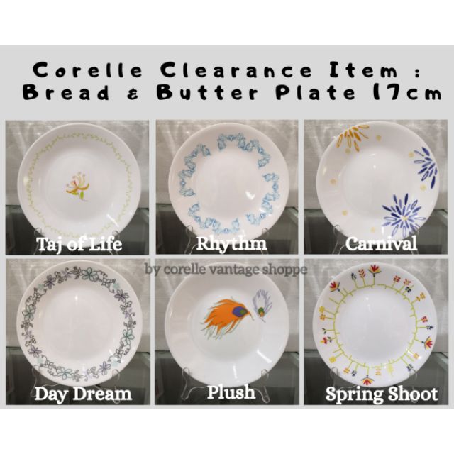 Corelle Clearance | Bread & Butter Plate 17cm