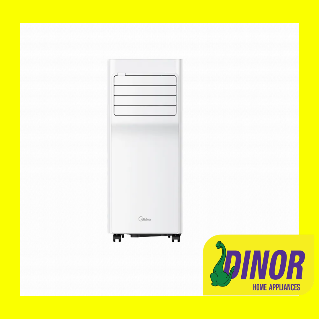 Midea 1.0HP Portable Air Conditioner MPPA-10CRN7 – 3-in-1 Comfort (Cool/Fan/Dry), 9000 BTU, I-Sense 