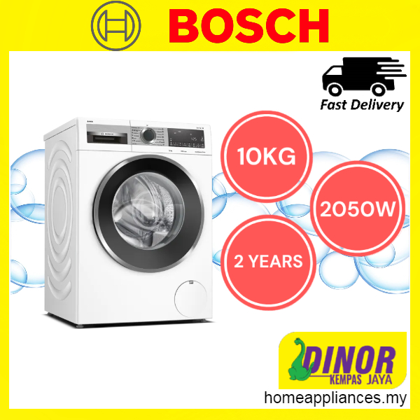 BOSCH WGG254A0SG 1400 rpm Front Load Washing Machine 10 kg WGG-254A0SG