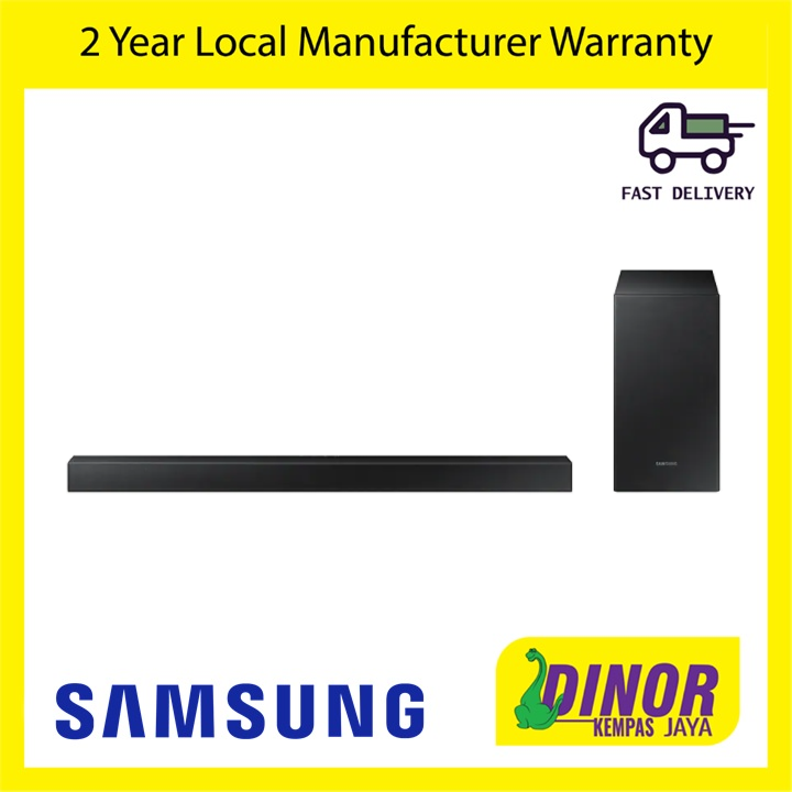 Samsung T420 2.1ch Soundbar with Wired Subwoofer & Game mode HW-T420/XM 150W