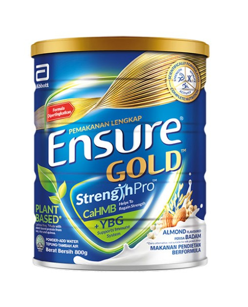ENSURE Gold Plant-Based Almond 850g