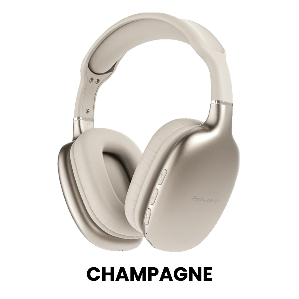 SonicGear AirPhone 6 HiFi Clarity Bluetooth Headphones With Mic Up to 10 Hours PlayTime