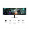 Samsung 49" LS49DG910SEXXS G9 G91SD Odyssey OLED DQHD HDR10+ Freesync Premium Pro 144Hz 0.03ms Ergon