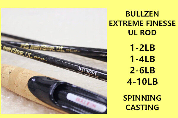 4077 BULLZEN BS MONSTER UL Extreme Ultralight Rod