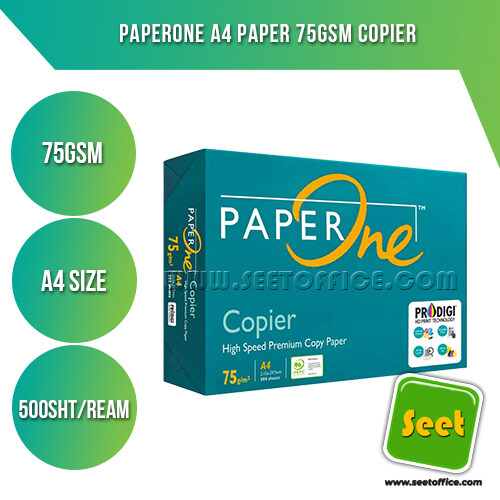 PAPERONE "COPIER" A4 PAPER 75GM (GREEN) 500'S /REAM