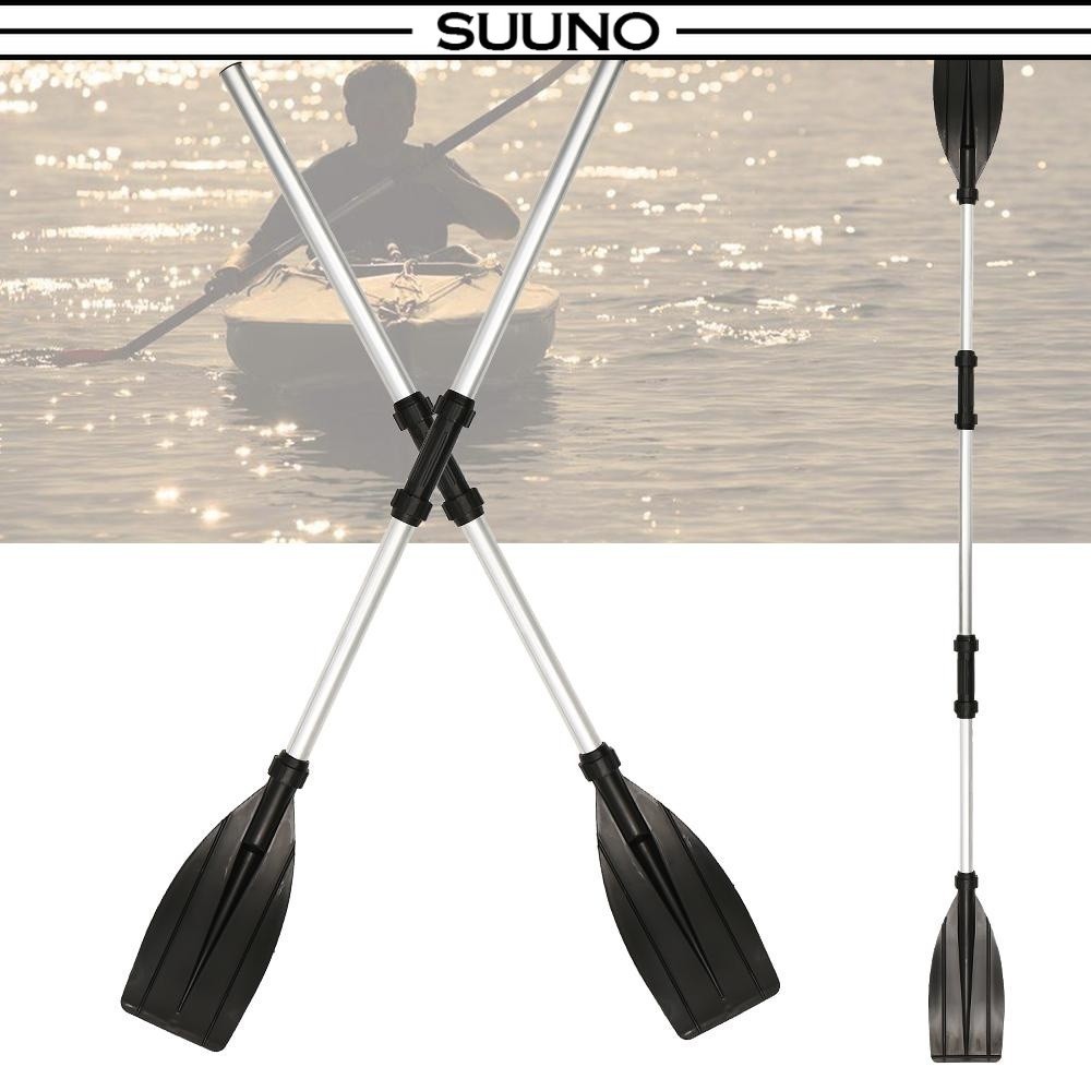 1Pair/2pcs Pendayung sampan Pendayung Boat Memancing Detachable Afloat Kayak Oars Boat Rafting Canoe