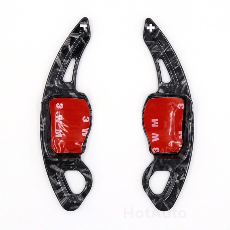 Volkswagen Golf MK5MK6 Steering Carbon Paddle Shift Cover Tiguan Scirocco Passat B7 Beetle Toyota St