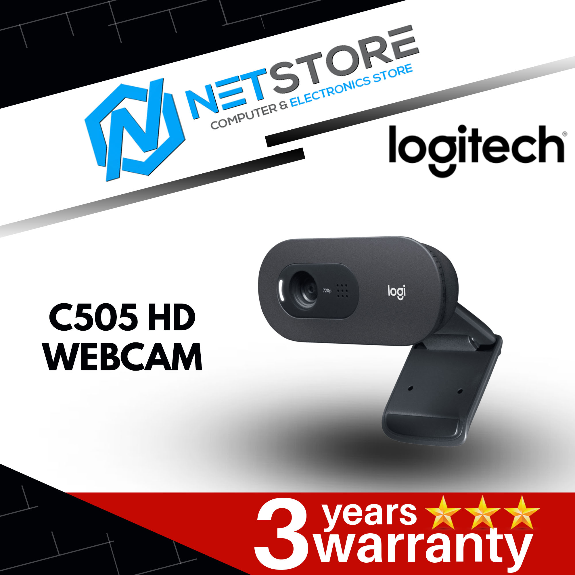 LOGITECH C505 HD WEBCAM - 960-001370