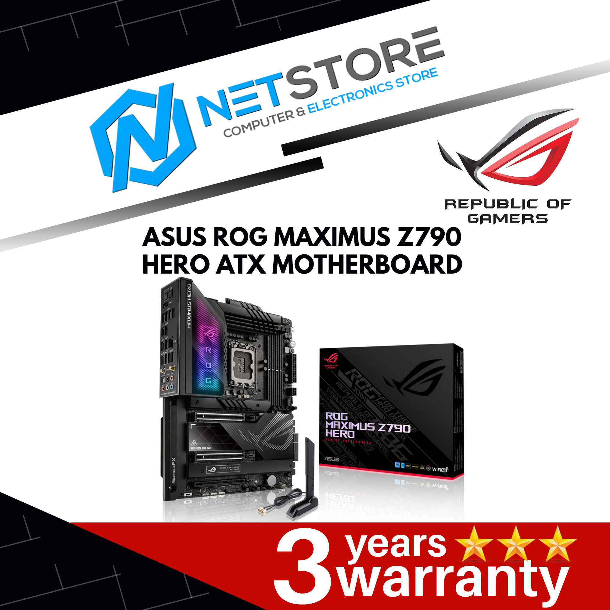ASUS ROG MAXIMUS Z790 HERO DDR5 ATX MOTHERBOARD