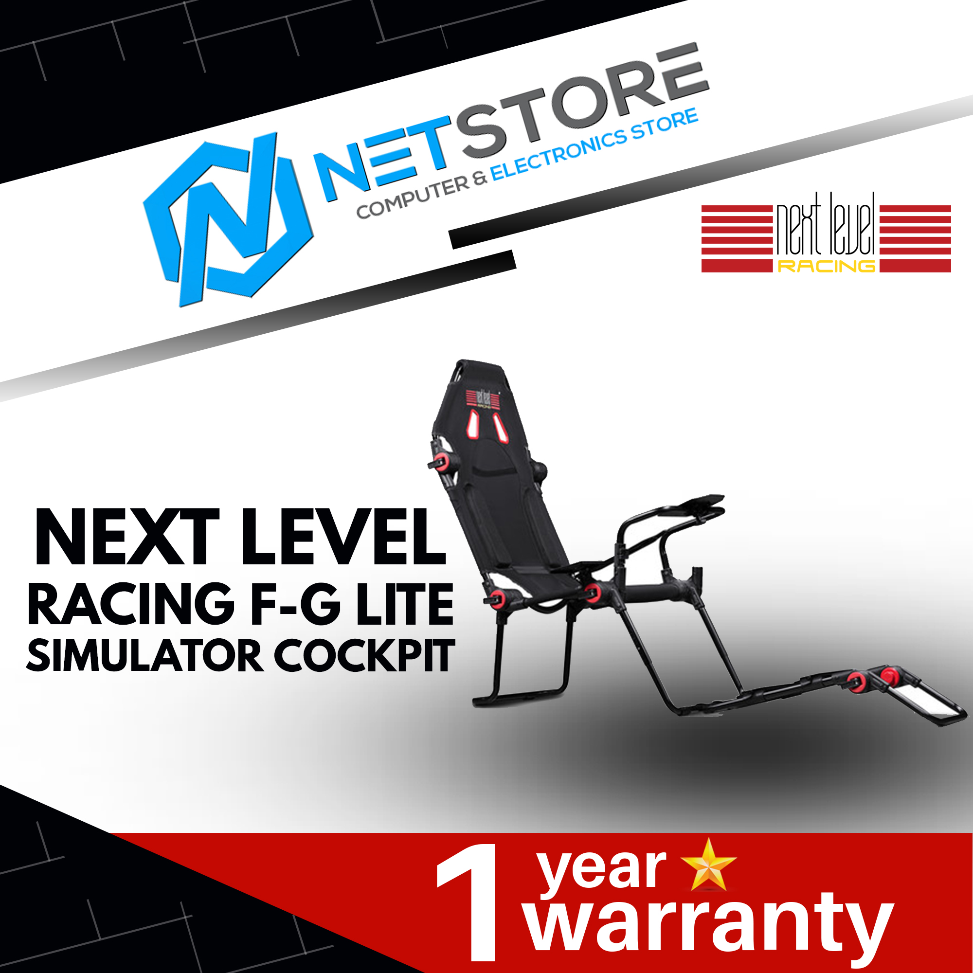 NEXT LEVEL RACING F-GT LITE SIMULATOR COCKPIT - NLR-S015