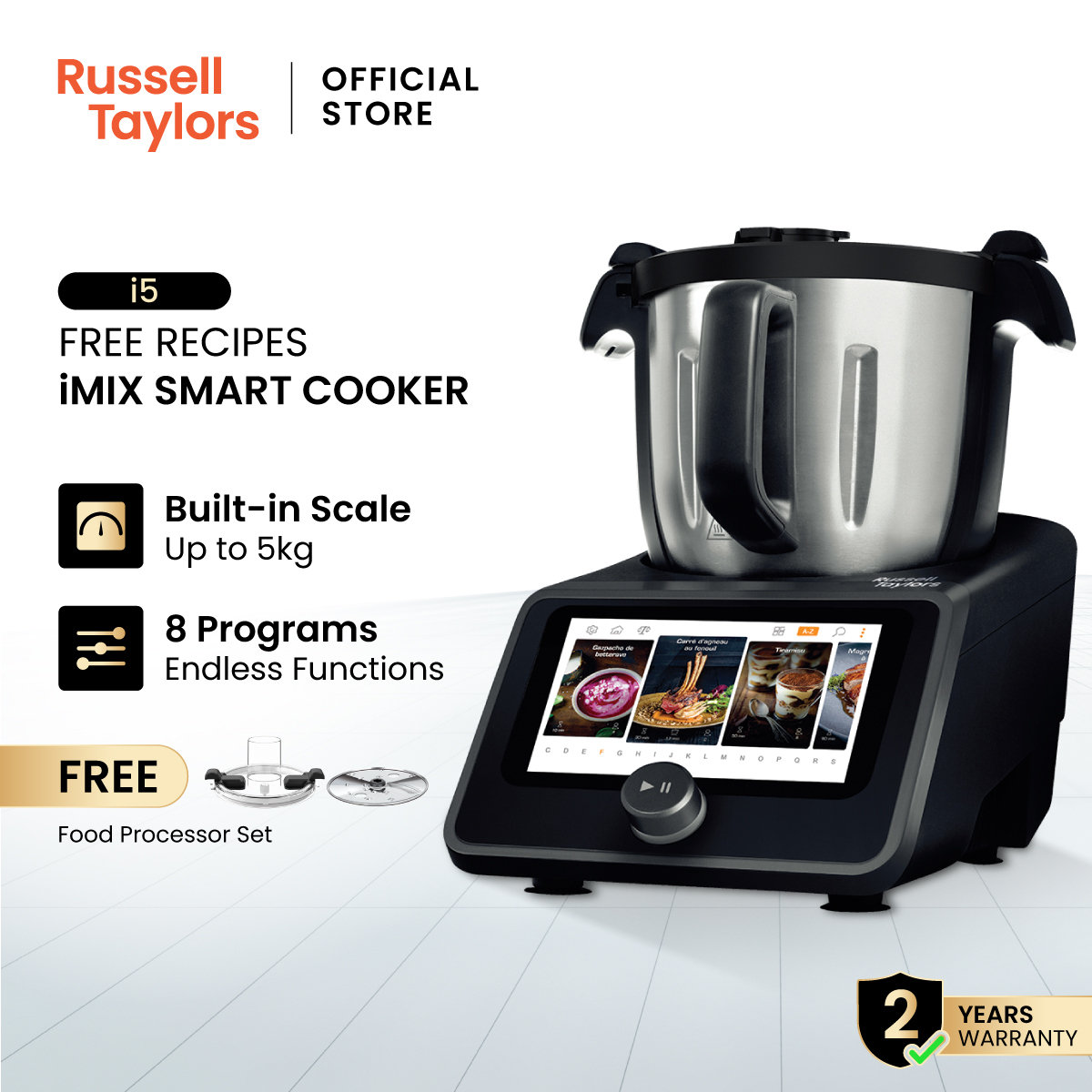 Russell Taylors iMix Smart Cooker Automatic Cooking Robot i5