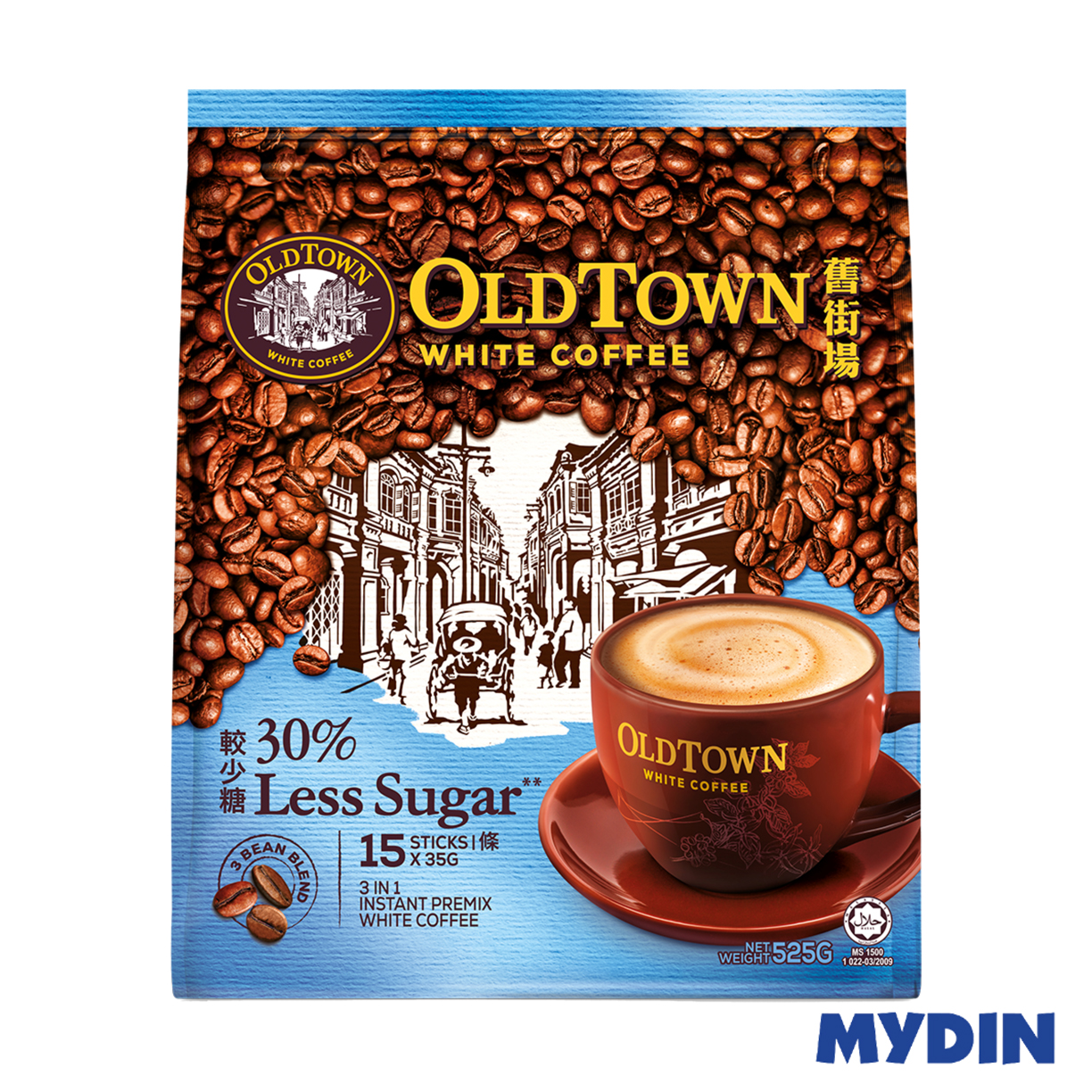 Old Town White Coffee 3 in 1 (15's x 35g/38g) - 3 Variants