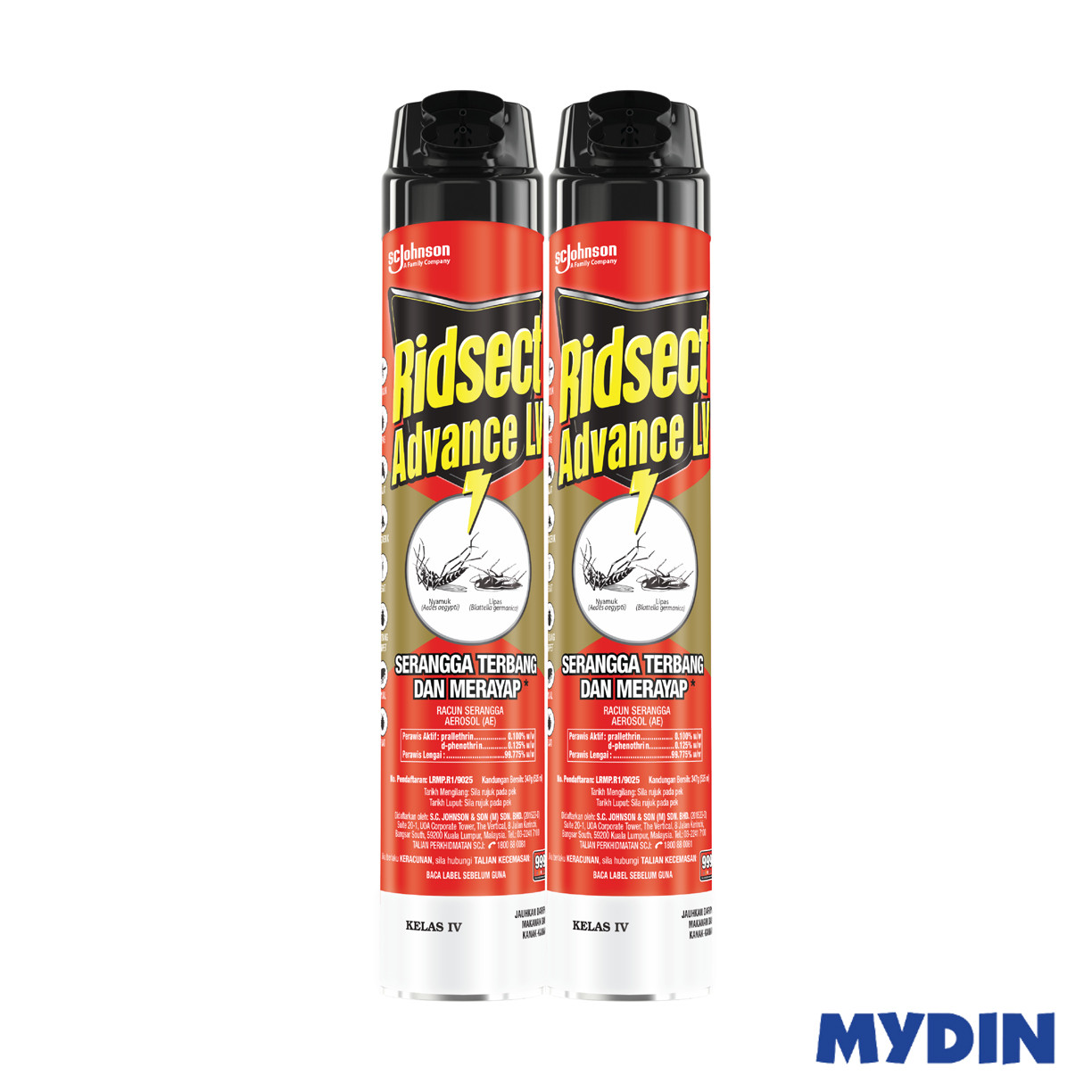 Ridsect Advance LV Aerosol (2 x 525ml)