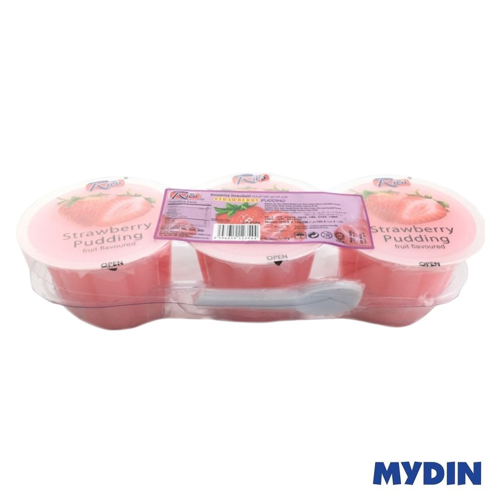 Rico Pudding (3's x 100g) - 4 Variants