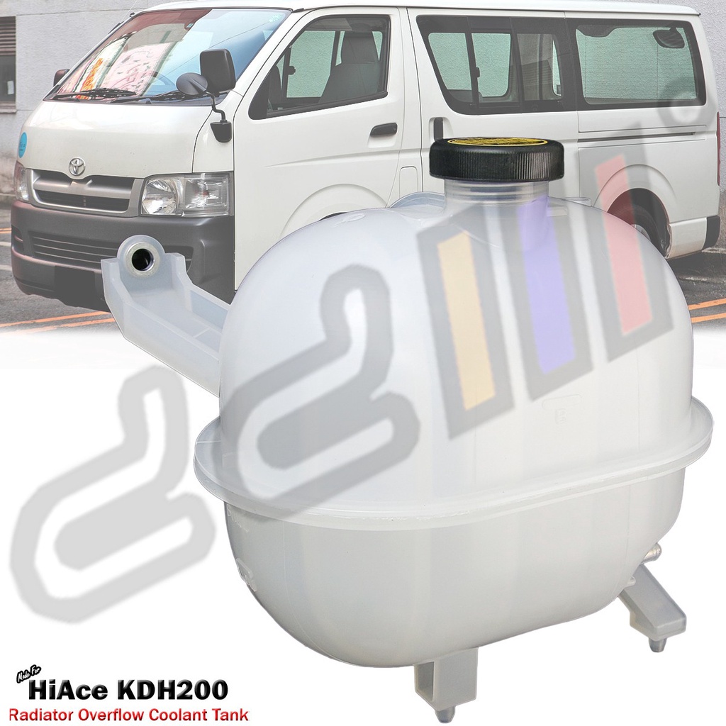 [Local Ready Stock] Toyota Hiace KDH200 KDH206 TRH203 2005-2021 Radiator Water Spare Tank