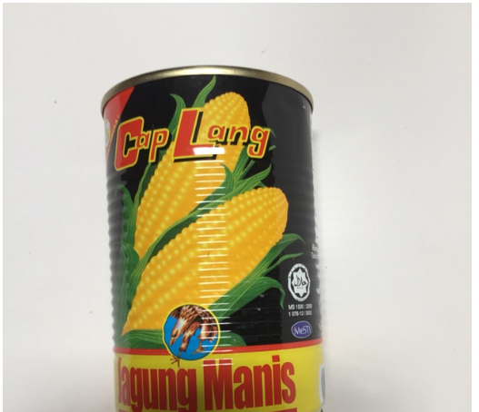( Beng kee)   HOT ITEM  Cap lang jagung tin 400gm