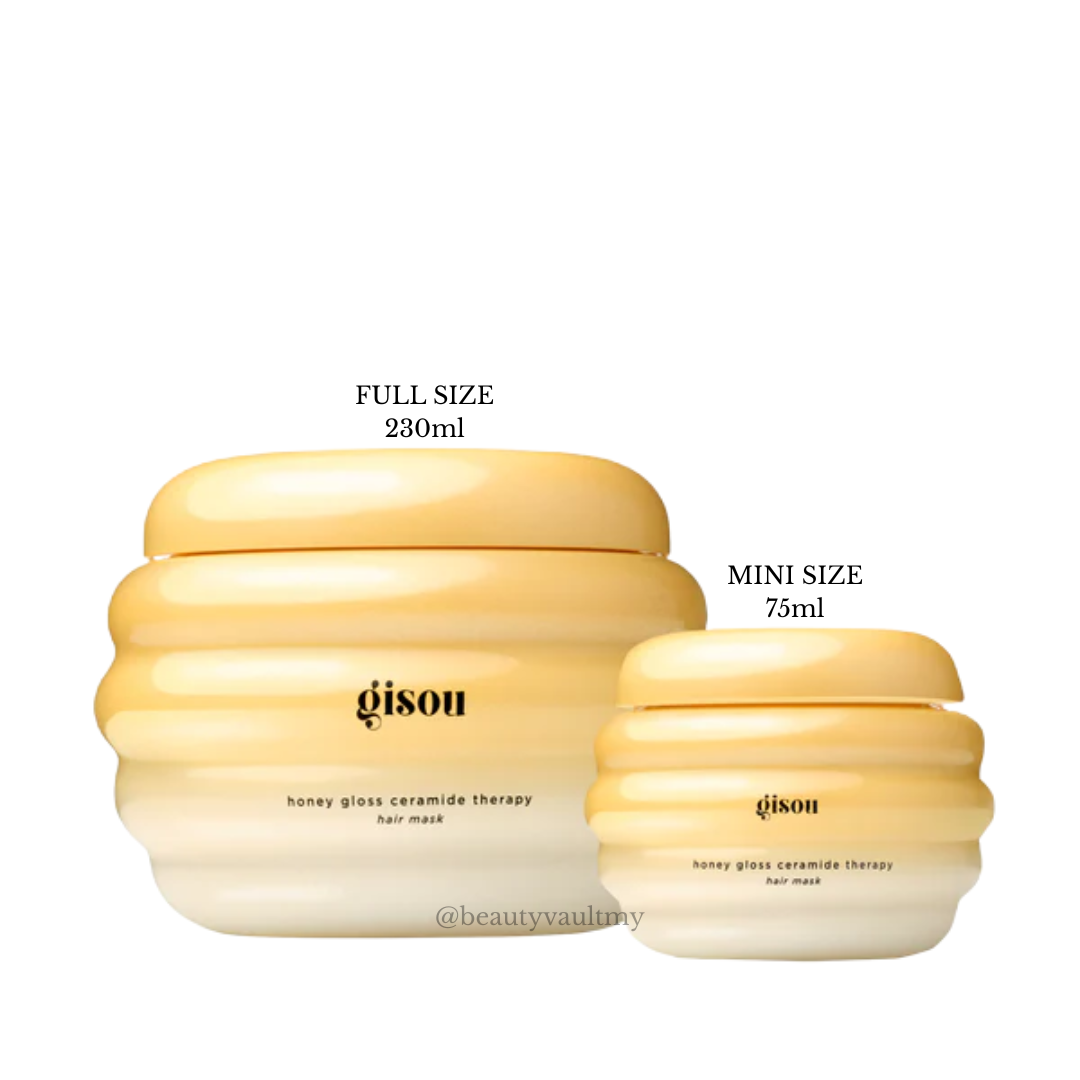 [ BeautyVault ] READY STOCK | GISOU - Honey Gloss Ceramide Therapy Hair Mask