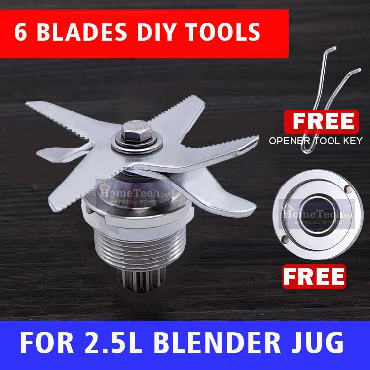 Butterfly Commercial Blender Jug Spare Part Accessories Blade B-591 B-592 B-596 Replacement Pisau Ba