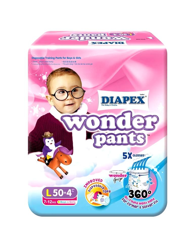 Diapex Wonder Pants (Disposable Baby Pants / Pampers)