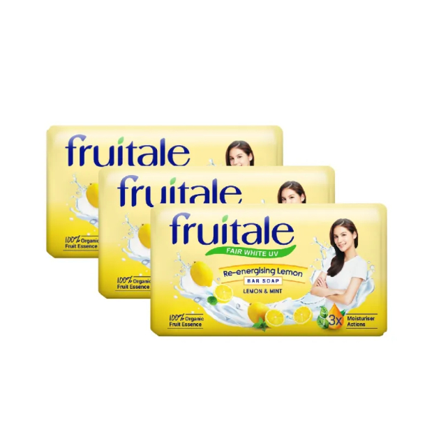 (S) Fruitale Bar Soap 100g X3