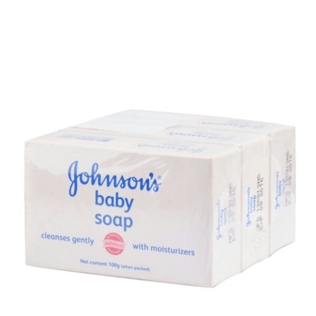 (S) Johnson Bar Soap 100g X3