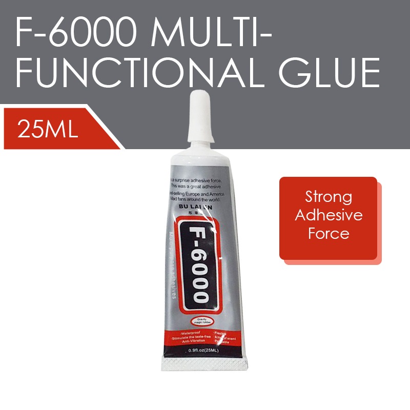 25ml 50ml 60ml 110ml F-6000 E-6000 B-6000 Multifunctional Adhesive Fabric Beading Glue Gam Kain Mani