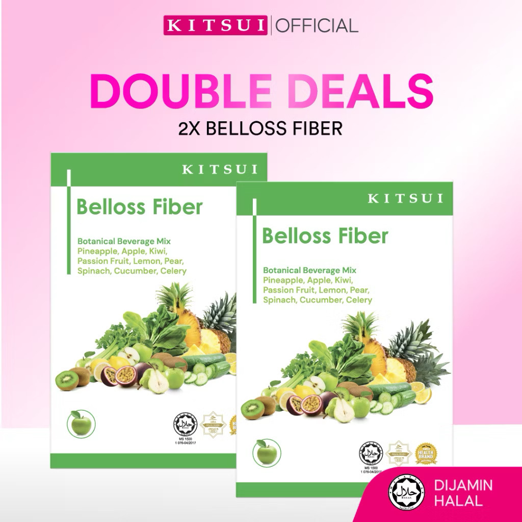 2box/KITSUI BELLOS FIBER/HEALTHY TUMMY HAPPY ME