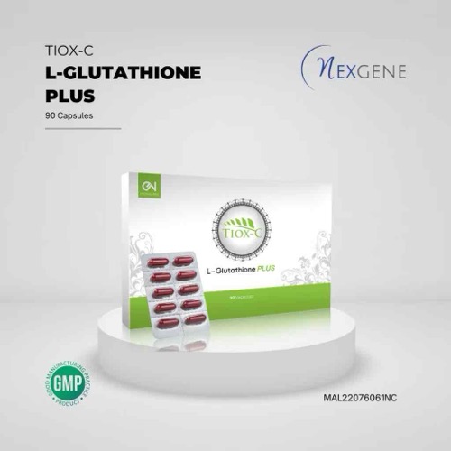 Tiox-C L-Glutathione Plus 250mg (90 capsules) Vitamin C
