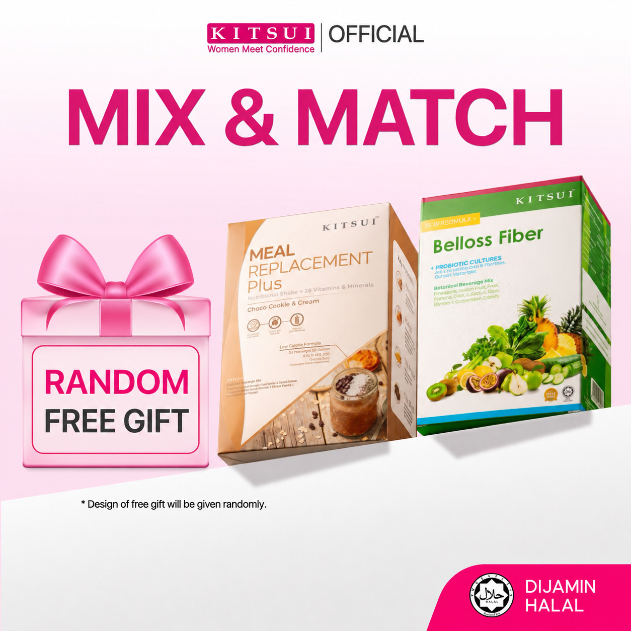 KITSUI COMBO KMRP +BELLOS FIBER /HEALTHY TUMMY