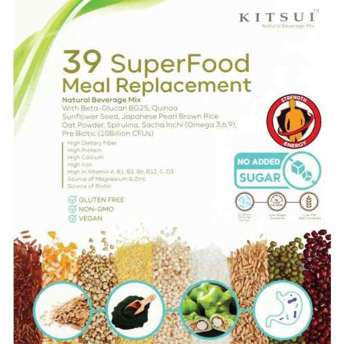 Kitsui 39 SuperFood Meal Replacement (30g X 15s)
