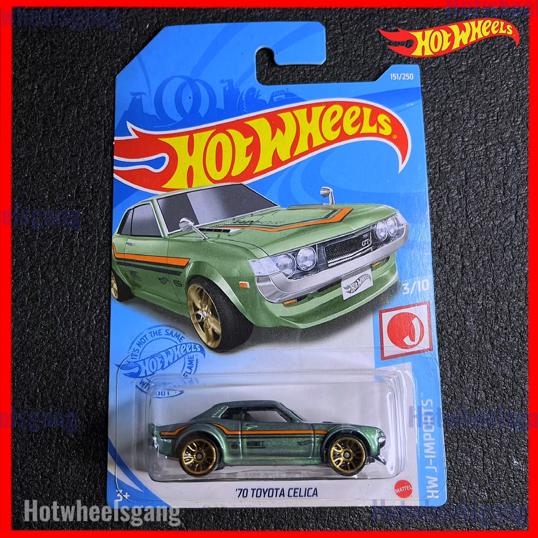 Hot Wheels 70 Toyota Celica 2021 Metalflake Mint Green Hotwheels Toyota Celica Diecast Car Toy Hot w