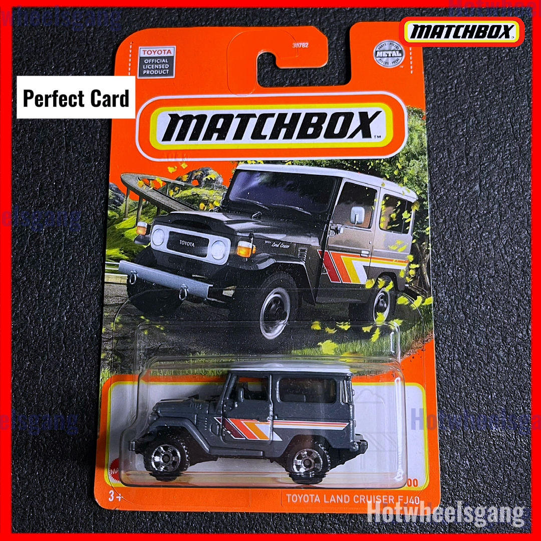 Matchbox Toyota Land Cruiser FJ40 2022 Collection Series Dark Grey 1/58 Scale Diecast Four Wheel 4x4