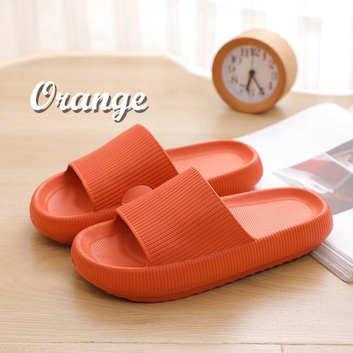 CK ~ Soft Slipper Rubber Japan Style Super Thick Sole Shower Sandal House Non-Slip Indoor Outdoor Se