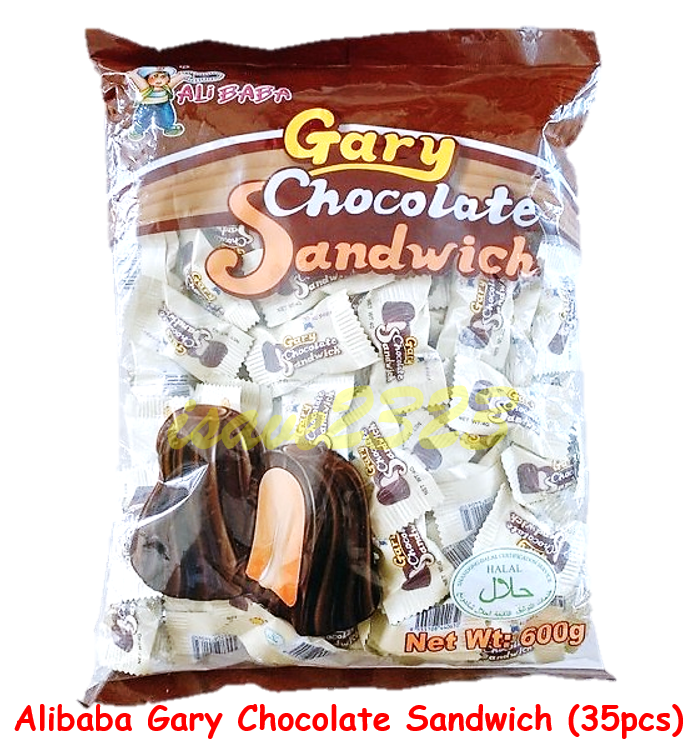 [HALAL] [Self-Packing] Alibaba Gary Chocolate Sandwich (35pcs)