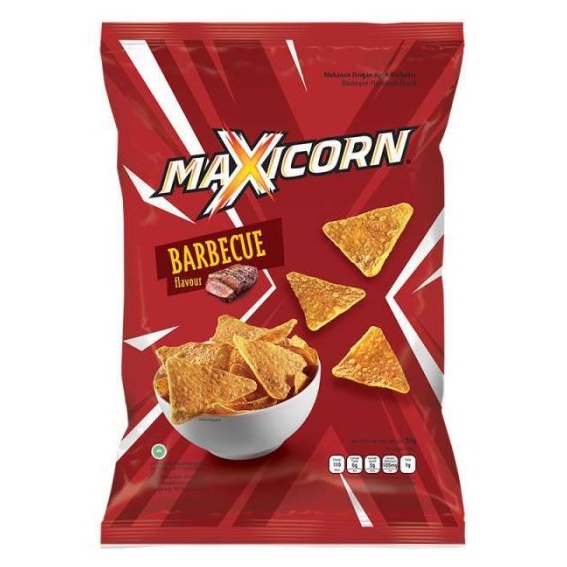 Maxicorn (140g - 150g) / Doritos (150g) - Roasted Corn / Barbeque / Nacho Cheese