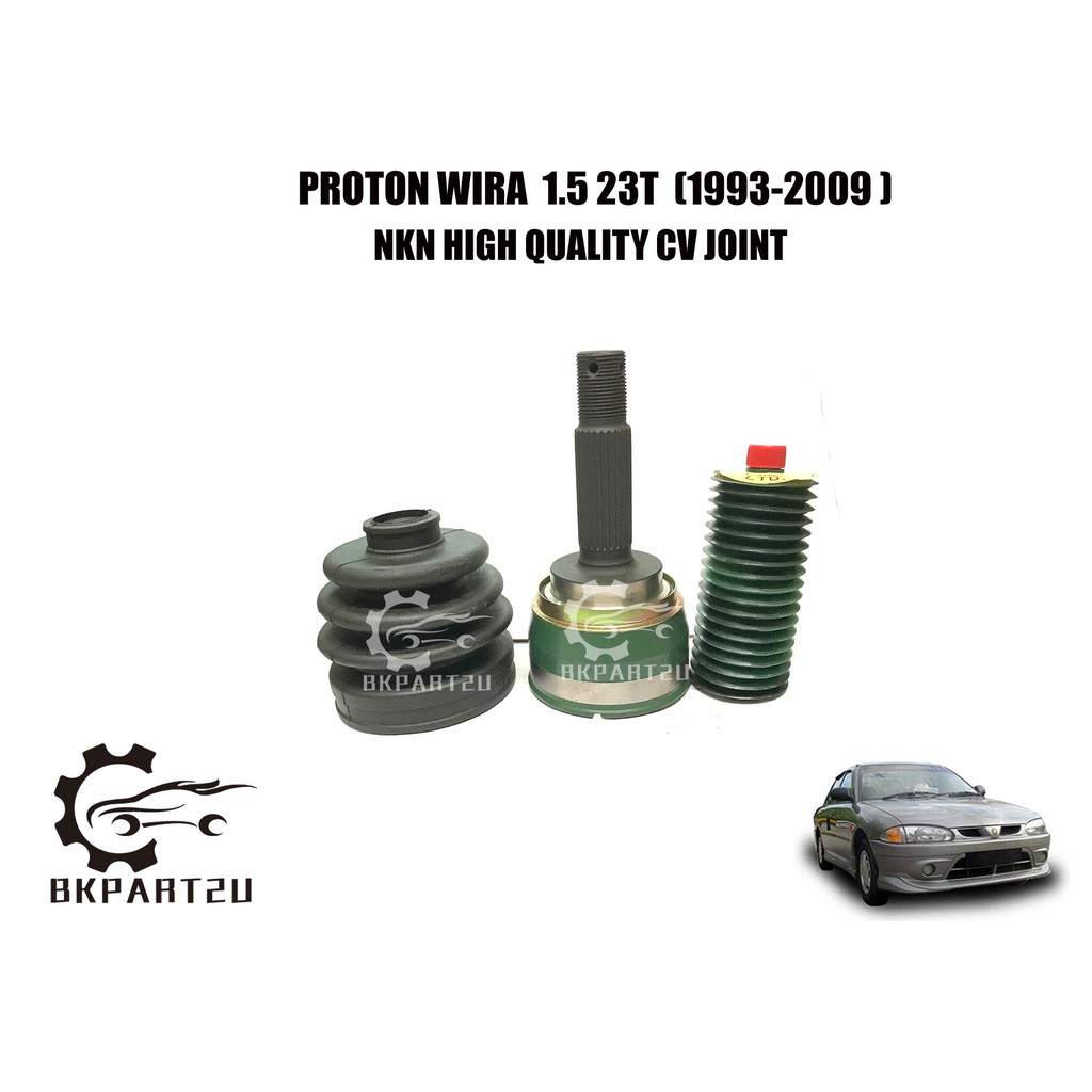 PROTON WIRA 1.5 23 T (1993-2009) CV JOINT (DRIVE SHAFT HEAD) MADE BY NKN HIGH QUALITY C.V JOINT MB52