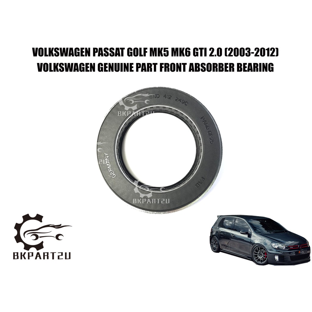 VOLKSWAGEN PASSAT GOLF MK5 MK6 1.4 2.0(2003-2012)VOLKSWAGEN GENUINE PART ABSORBER MOUNT BEARING 1PCS