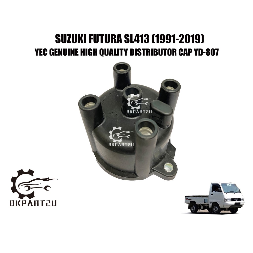 Suzuki Futura Sl413 (1991-2019) Distributor Cap (Screw) Yd-807 Made In Japan 33321-86510