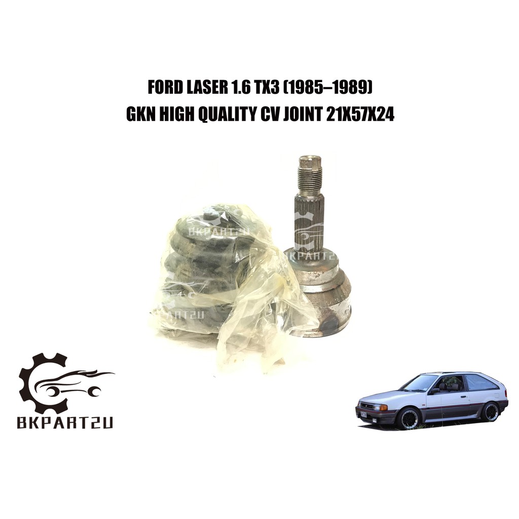 MAZDA FAMILIA 323 TX3 FORD LASER 1.6 (1985-1989) CV JOINT(DRIVE SHAFT HEAD) MADE BY GKN C.V JOINT 30