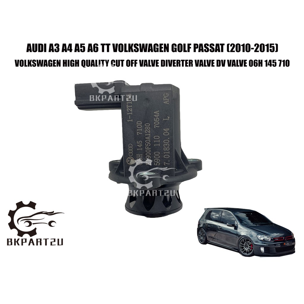 Audi A3 A4 A5 A6 TT Volkswagen Golf Passat 1.8 2.0 (2009-2015) Diverter Valve Dv Valve Cut Off Valv