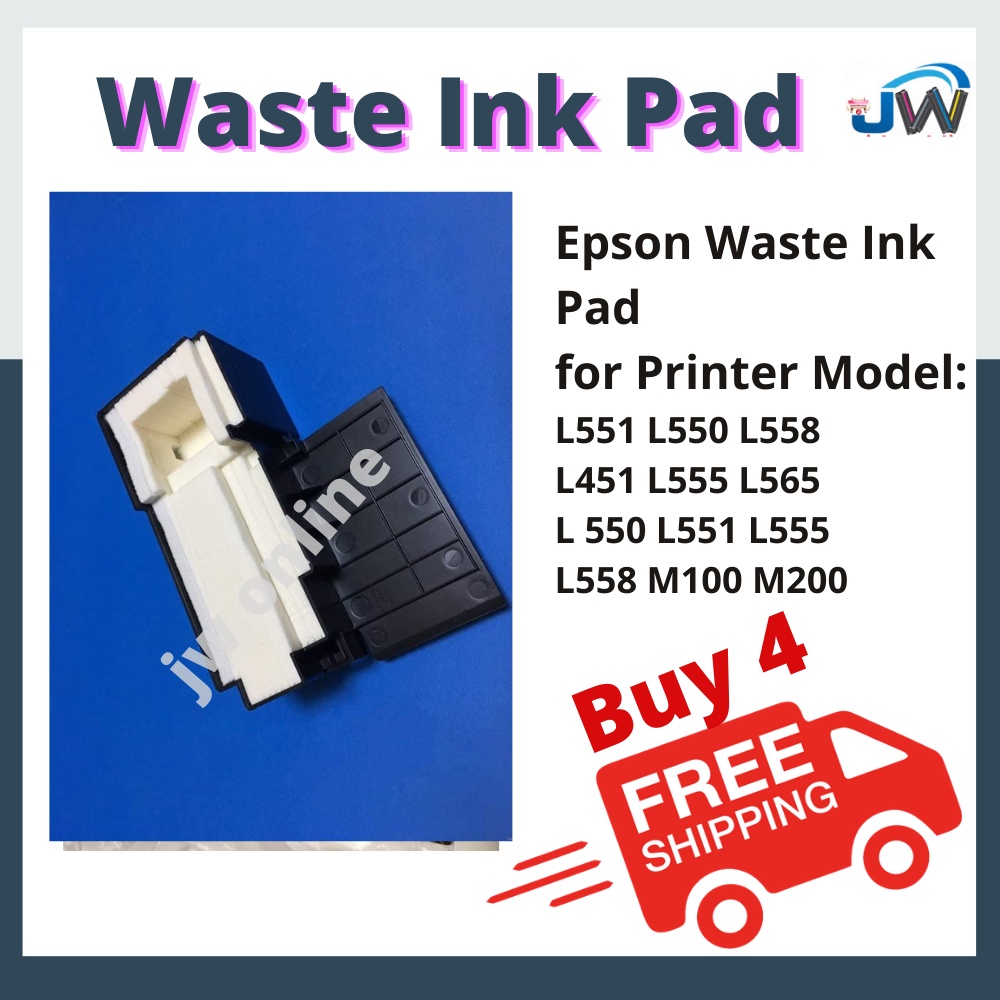 Waste Ink Pad Epson Original For L550 L555 L565 M100 M200 L551 L558 L451 L555 L558 EPSON INK PAD
